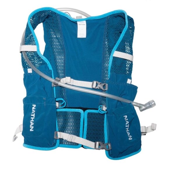 Nathan Vapor Air Lite 4L L- XXL Unisex Marine Blue NWT Hydration Vest $130 - Picture 2 of 13